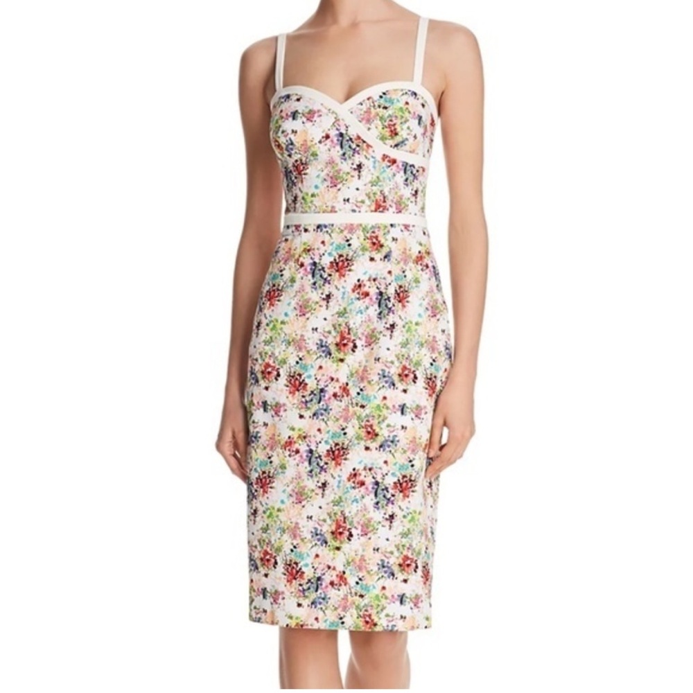 Black Halo Daria Floral Dress